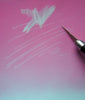 Scratchable Airbrush Paper: Half-sized sheets