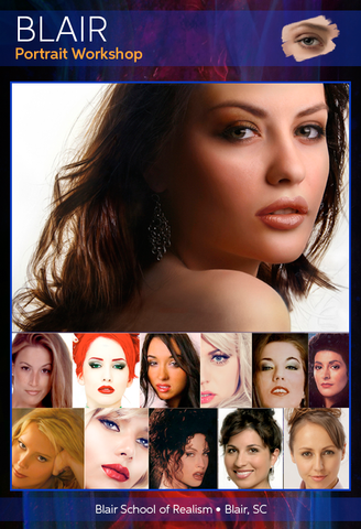 Dru Blair: Airbrush - Portraits </b><p>July 20-23, 2017 </p></b></b><p> ** Sold Out ** </p></b>