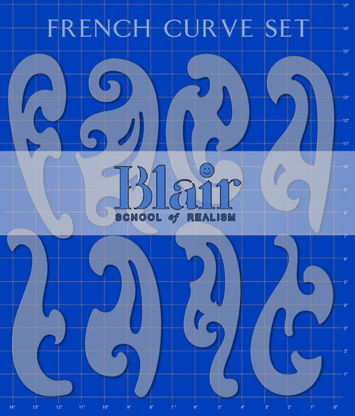8-piece French Curve Set