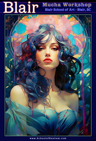 Dru Blair: Alphonse Mucha Workshop - March 11-15, 2026