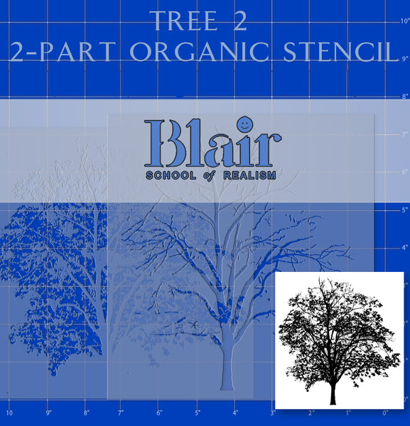 Blair Stencil - Summer Tree