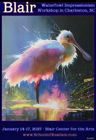 Dru Blair - Waterfowl Workshop in Charleston - Jan 2027