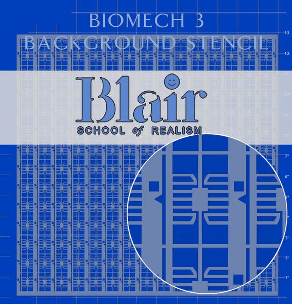 Blair Stencil -Biomech Background 3