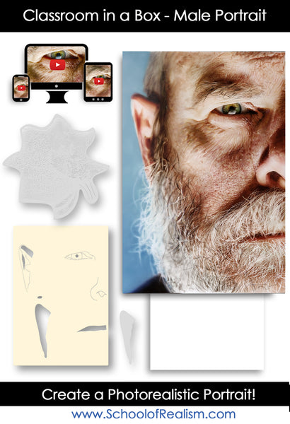 Male Portrait in a Box - Lite Version
