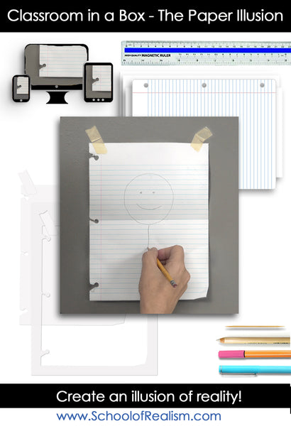 Classroom in a Box! The Paper Illusion (no paint included)