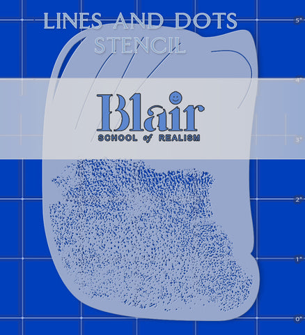 Blair Stencil - Lines and Dots