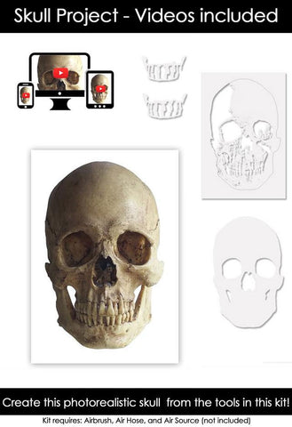 Classroom in a Box: Skull project - (no paint or tools)