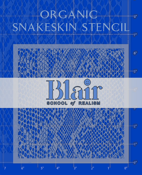 Blair Stencil - Organic Snakeskin