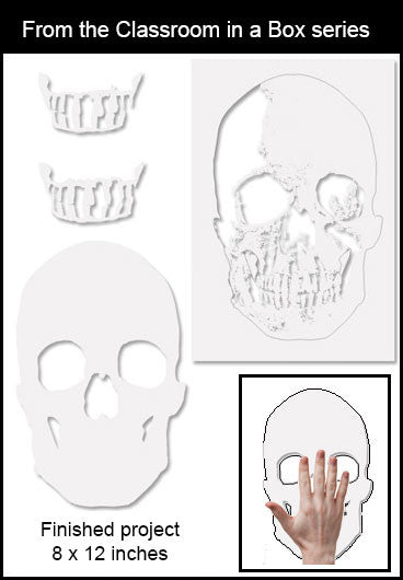 Classroom in a Box: Stencil- Skull