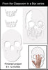 Classroom in a Box: Stencil- Skull