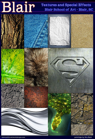 Dru Blair: Airbrush - Textures and Special Effects </b><p>August 30-September 2, 2018</p>